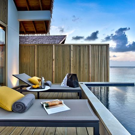 Hard Rock Hotel Maldives - Complimentary Roundtrip Speed Boat Transfer Until 21St December 2025 Emboodhoo Lagoon Esterno foto The view from a pool villa at the resort