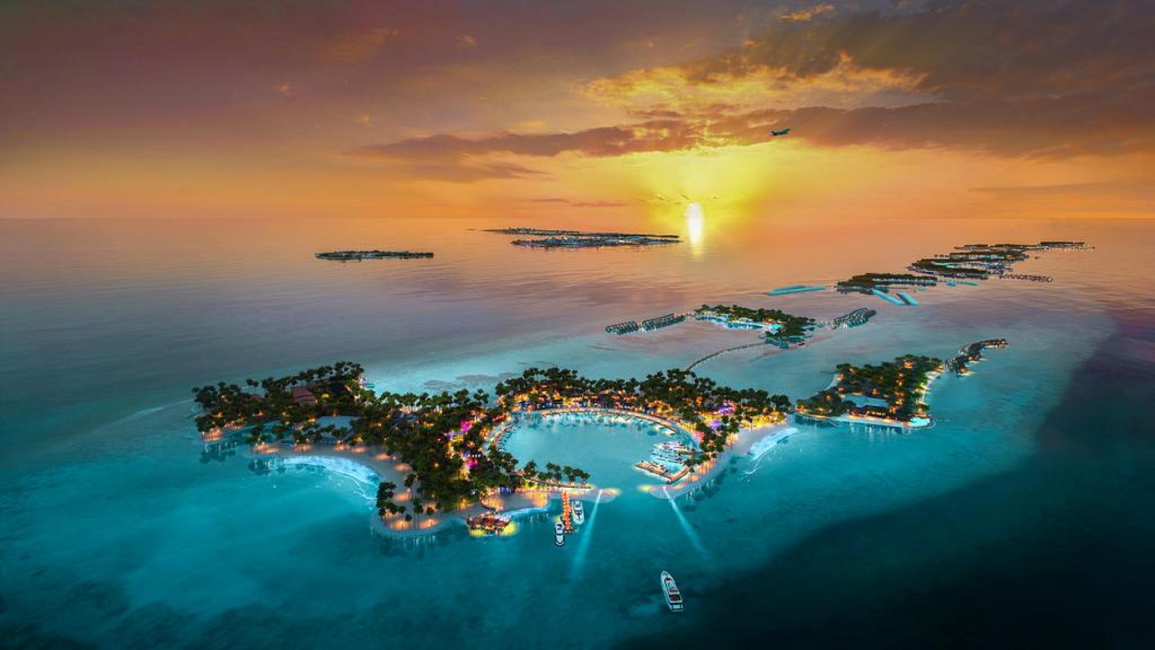 Hard Rock Hotel Maldives - Complimentary Roundtrip Speed Boat Transfer Until 21St December 2025 Emboodhoo Lagoon Esterno foto The World Islands