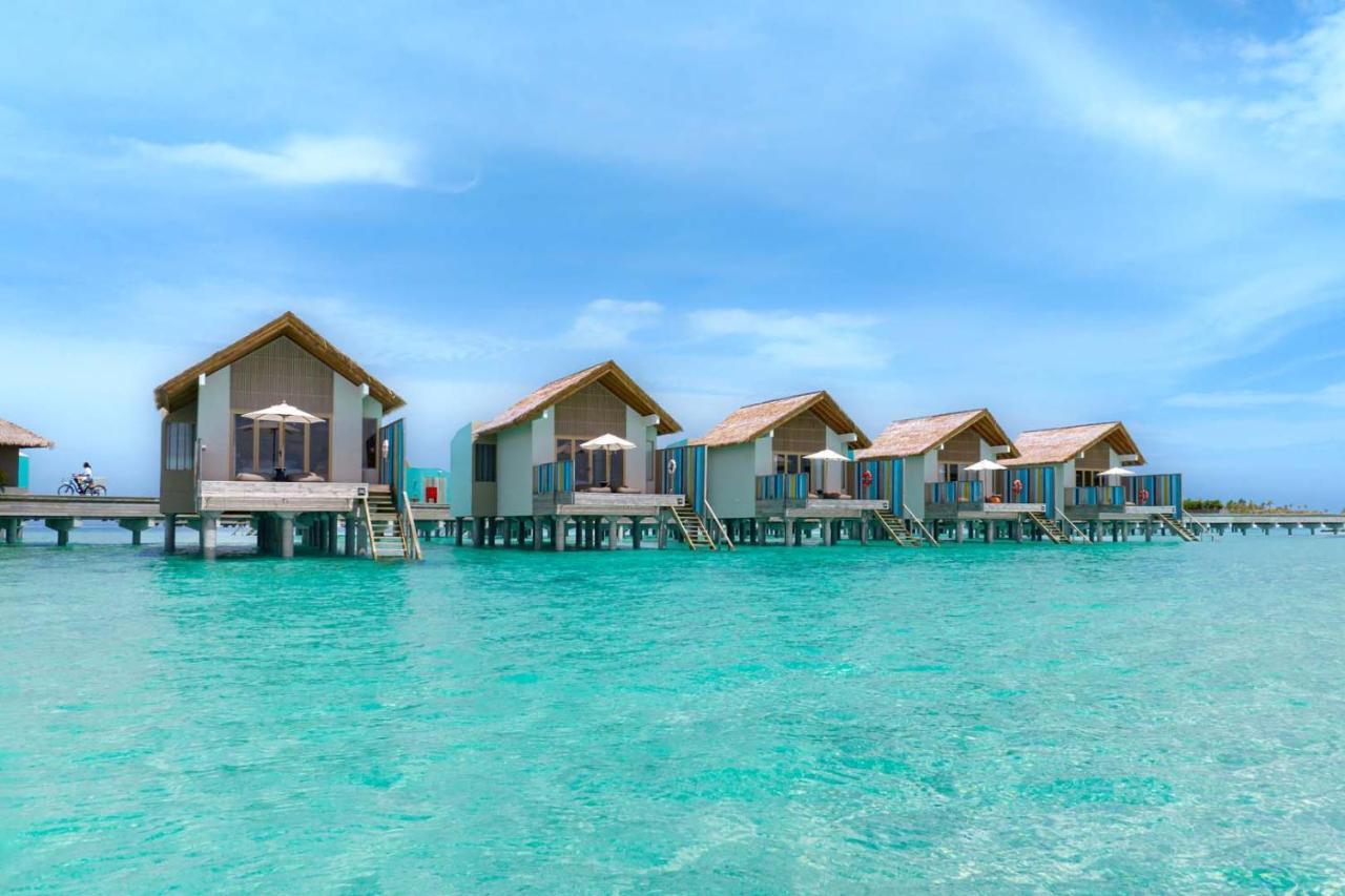Hard Rock Hotel Maldives - Complimentary Roundtrip Speed Boat Transfer Until 21St December 2025 Emboodhoo Lagoon Esterno foto Water villas at the resort