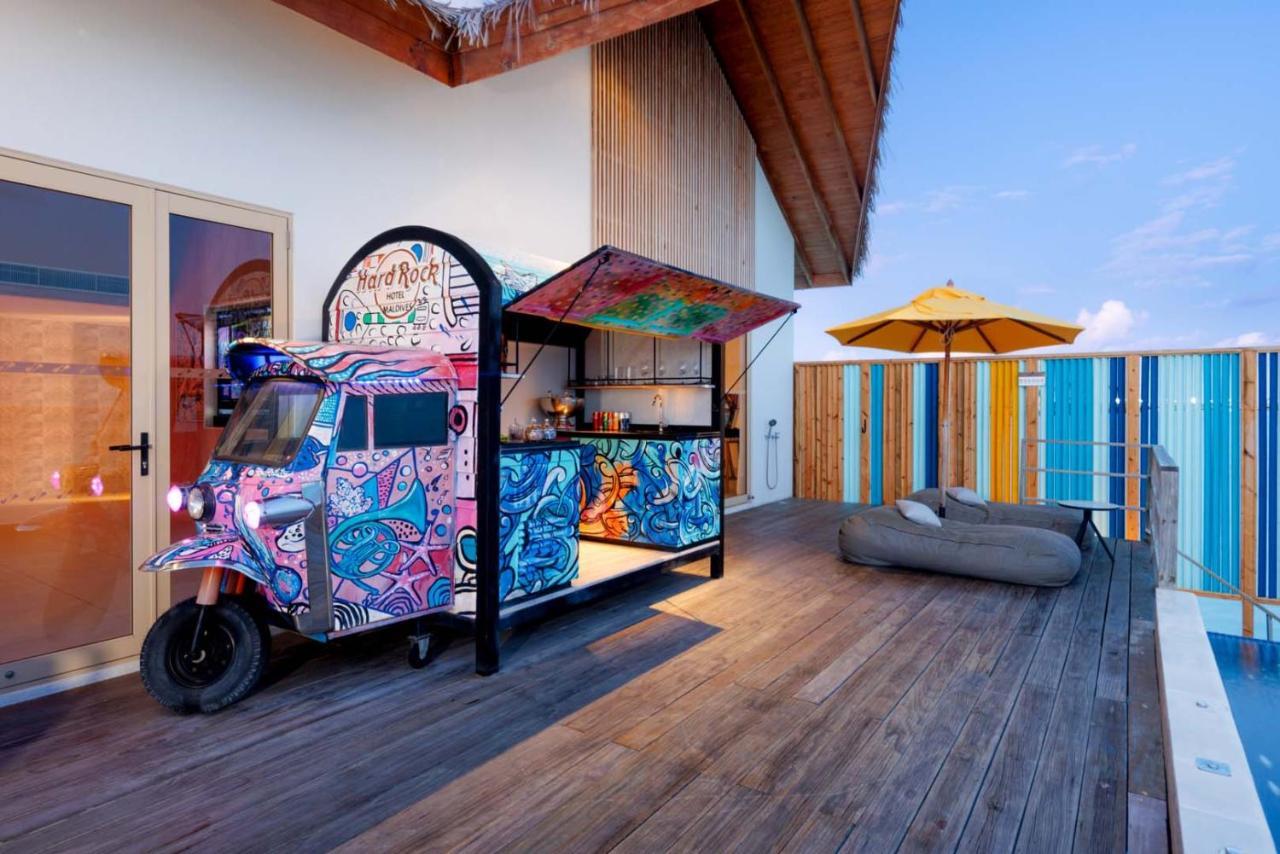 Hard Rock Hotel Maldives - Complimentary Roundtrip Speed Boat Transfer Until 21St December 2025 Emboodhoo Lagoon Esterno foto The Deck at W Maldives