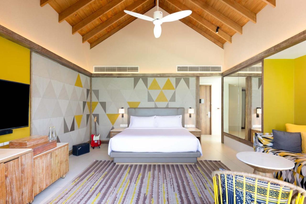 Hard Rock Hotel Maldives - Complimentary Roundtrip Speed Boat Transfer Until 21St December 2025 Emboodhoo Lagoon Esterno foto A bedroom at the W Maldives