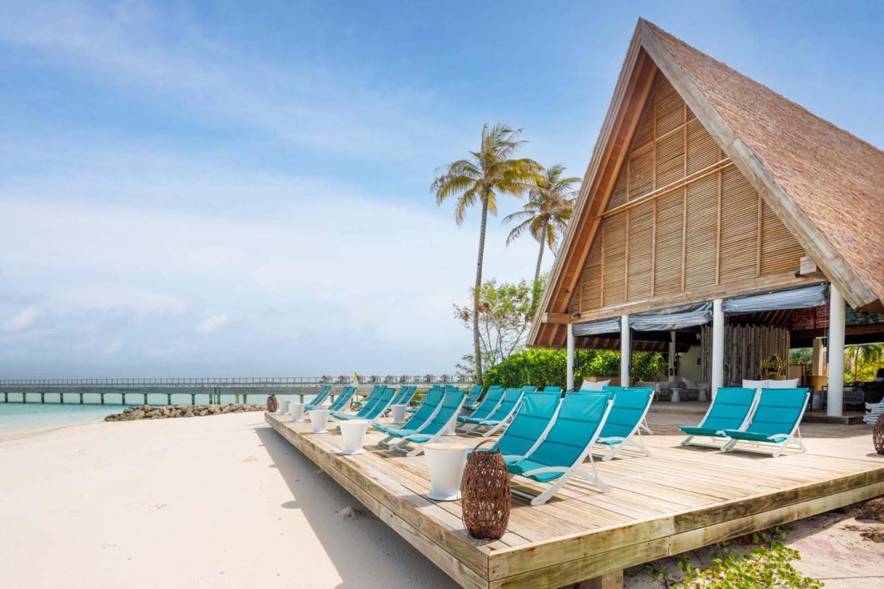 Hard Rock Hotel Maldives - Complimentary Roundtrip Speed Boat Transfer Until 21St December 2025 Emboodhoo Lagoon Esterno foto The beach at the resort