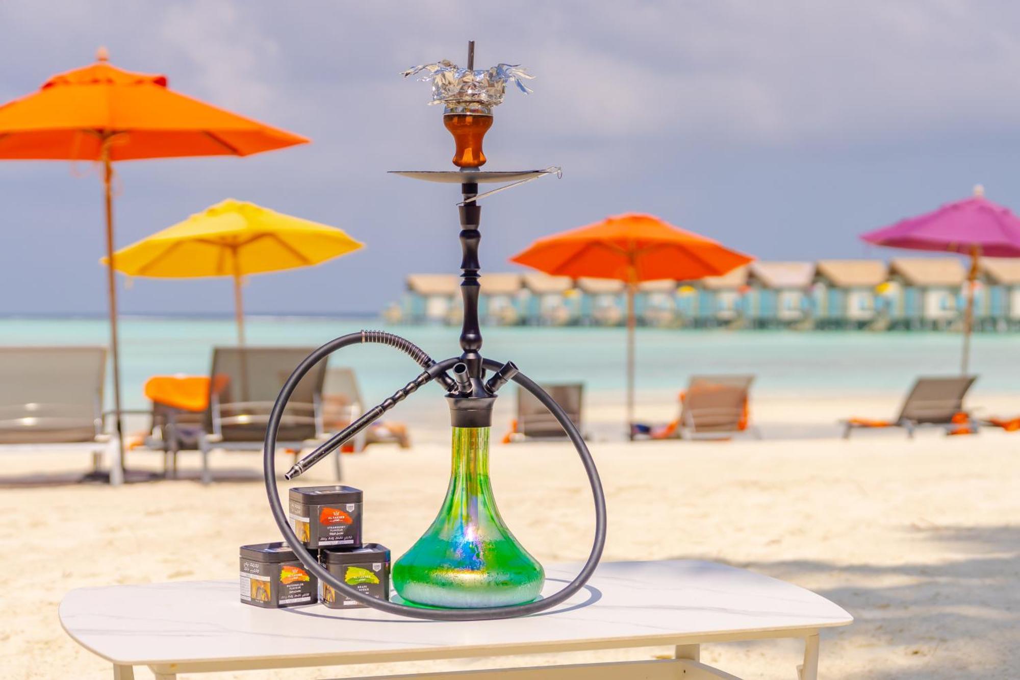 Hard Rock Hotel Maldives - Complimentary Roundtrip Speed Boat Transfer Until 21St December 2025 Emboodhoo Lagoon Esterno foto A hookah