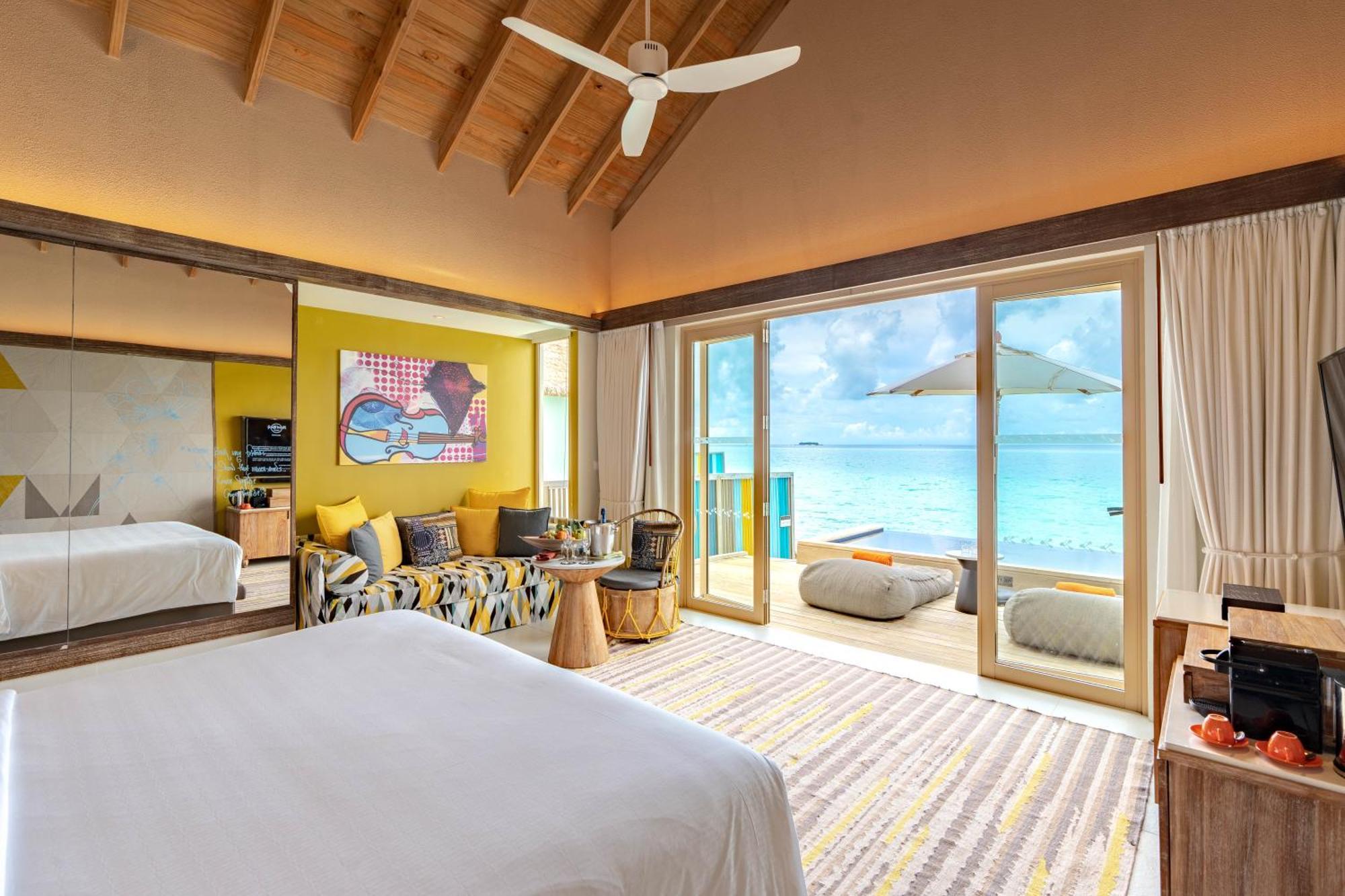 Hard Rock Hotel Maldives - Complimentary Roundtrip Speed Boat Transfer Until 21St December 2025 Emboodhoo Lagoon Esterno foto Beach villa